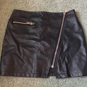 Leather Skirt